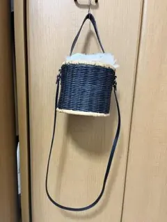 ZARA カゴバッグ　ファー　ショルダーバッグ　The Bagmati IENA