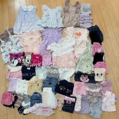 プティマイン　80 女の子 まとめ売り ワンピ チュニック　可愛い系 夏服