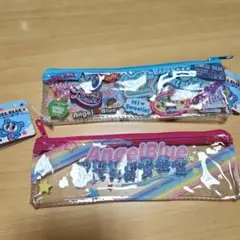 Angel Blue ペンポーチ メイクポーチ　2個セット