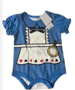 アリス・イン・ワンダーランド　ロンパース　80cm