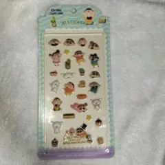 ぷくぷくシール　クレヨンしんちゃん 3Dステッカー