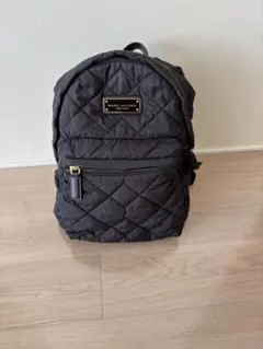 MARC JACOBS/ブラック/キルティング/リュック