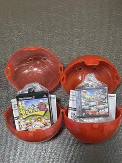 Play Station ゲームパッケージ ミニチュアチャーム 2種セット