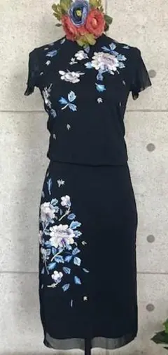 VIVIENNE TAM パープル シアー 半袖トップス＆スリットスカート VIVIENNE TAM パープル シアー 半袖トップス＆スリットスカート - メルカリ