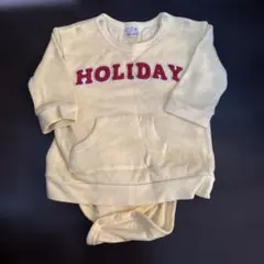 HOLIDAY ロンパース　カバーオール　70