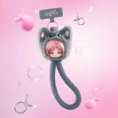 aespa Fluffy Club ジゼル ストラップ トレカ付き - メルカリ