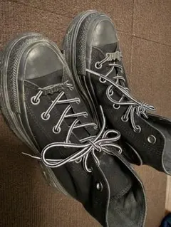 x-girl ALL STAR ブラック ハイカットスニーカー