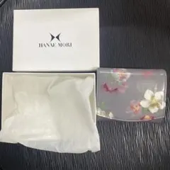 HANAE MORI 花柄 二つ折り財布 グレーのサムネイル