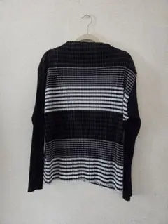 【espace de calma】 プリーツ加工の長袖ブラウス 大きいサイズ