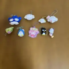 サンリオ キャラクターズ キーホルダー 9点セット