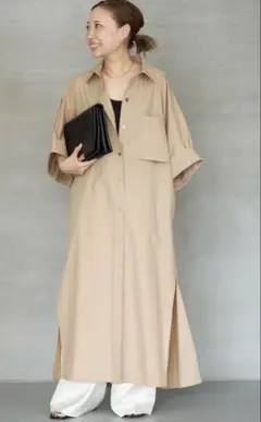 LIBERADD リベラド シャツ ワンピースストライプ 新品 - メルカリ