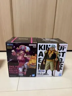 ワンピース フィギュア シャンクス ＆ 黒ひげ 2点セット!! - メルカリ