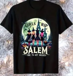 GIRLS TRIP SALem Tシャツ　グラフィック　海外　ロゴ　英文