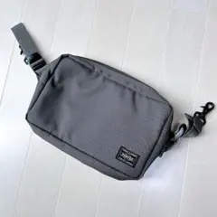 PORTER ショルダーバッグ グレー ベルト装着可 ポーター 吉田カバン