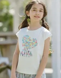 組曲KIDS 【UVケア】グリーンバンド Tシャツのサムネイル