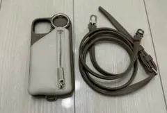 エジュー ダブルハートiPhone14 ケース　ajew