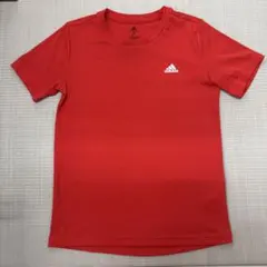 アディダス☆AEROREADY☆DRY半袖Tシャツ☆赤☆サイズ150