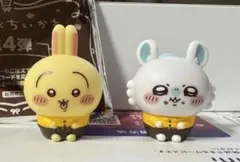 【ちいかわ】コラボ第4弾 ソフビ人形 うさぎ＆モモンガ【ココス】