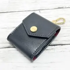BALLY バリー イヤフォンケース 黒 イヤフォンケース レザーのサムネイル