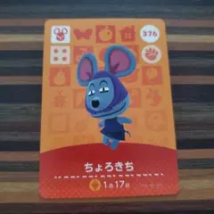 amiiboカードあつ森ちょろきち