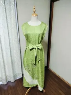 着物リメイク　訪問着　ロングワンピース　仕覆のサムネイル