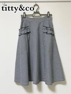 titty&co. ギンガムフリルポケットスカートのサムネイル