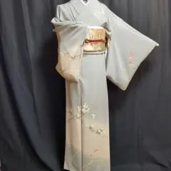 洗い済み！【訪問着】友禅　袷　作家物　入卒式　結婚式　お茶会　茶道