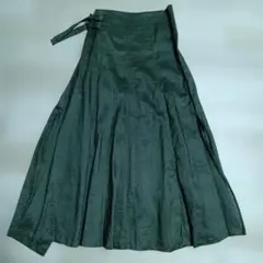 ZARA ザラ　リネン　ロングスカートのサムネイル