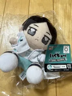 ハイキュー!! タイトーくじ D賞 お座りマスコット ぬいぐるみ 国見英