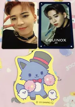 JO1 川尻蓮 EQUINOX トレカ JOCHUM レイン ステッカー