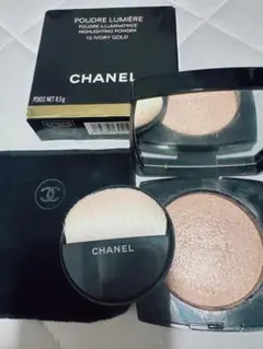 CHANEL プードゥルルミエール　10アイボリーゴールド〈フェイスパウダー〉 プードゥル ルミエール フェイス パウダー 10 - アイヴォリー