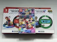 美品 Joy-Conハンドル2個 マリオカート8デラックス Switch ソフト
