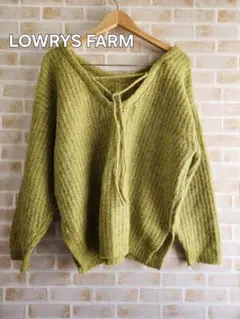 LOWRYS FARM マルチWAYメランジプルオーバーロングスリーブ