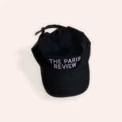 THE PARIS REVIEW キャップ ブラック