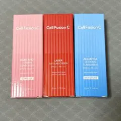 CellFusionC 日焼け止め サンスクリーン 3種セットのサムネイル