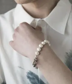 HARE ハレ BIGパールブレスレット　ホワイト