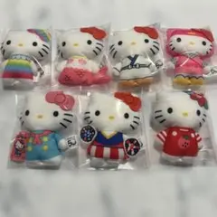 マック　ハローキティ ぬいぐるみ 7体セット