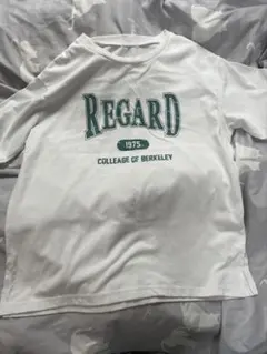 INGNI Tシャツ　トップス　グリーン　ホワイト　カットソー