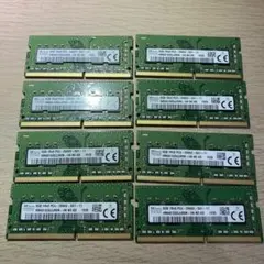 SK hynix 8GB DDR4 2666MHz SO-DIMM メモリ　8枚