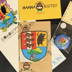 三鷹の森ジブリ美術館 限定　宮崎駿　缶バッジ　ステッカー　スタジオ　オマケ付き