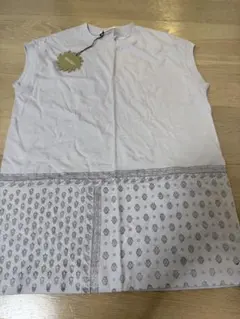 SOULEIADO 半袖Tシャツ ペイズリー柄 コットン100% S 新品のサムネイル