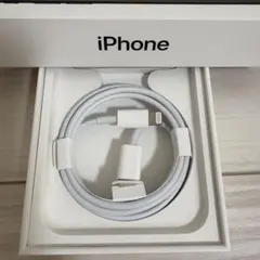 iPhone充電ケーブル　ライトニングケーブル　純正　Apple