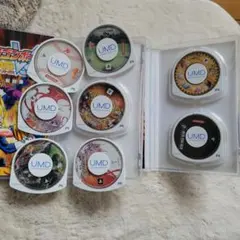 PSP ゲーム8本セット ディスクのみ