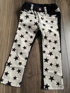 ジャンクストアの星柄が前後で違うお洒落なコーデュロイパンツ