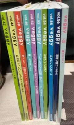 veggyベジー　ビーガン雑誌　10冊まとめ売り　バラ売り不可　キラジェンヌ社