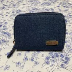 LOUIS GARCIA 新品 　おしゃれ　デニム調　コンパクト財布