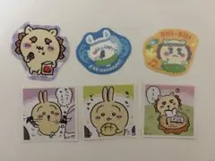ちいかわ ステッカー うさぎ シーサー モモンガ