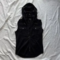 rare intheattic gimmick vest y2k black