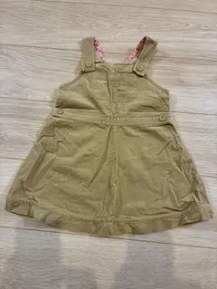 babyGap ベビーギャップ ジャンパースカート 90 コーデュロイ ベージュ