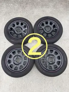 ① 165/55R14 14x5j+42 pcd100 4穴　デイトナ ① 165/55R14 14x5j+42 pcd100 4穴 デイトナ - メルカリ